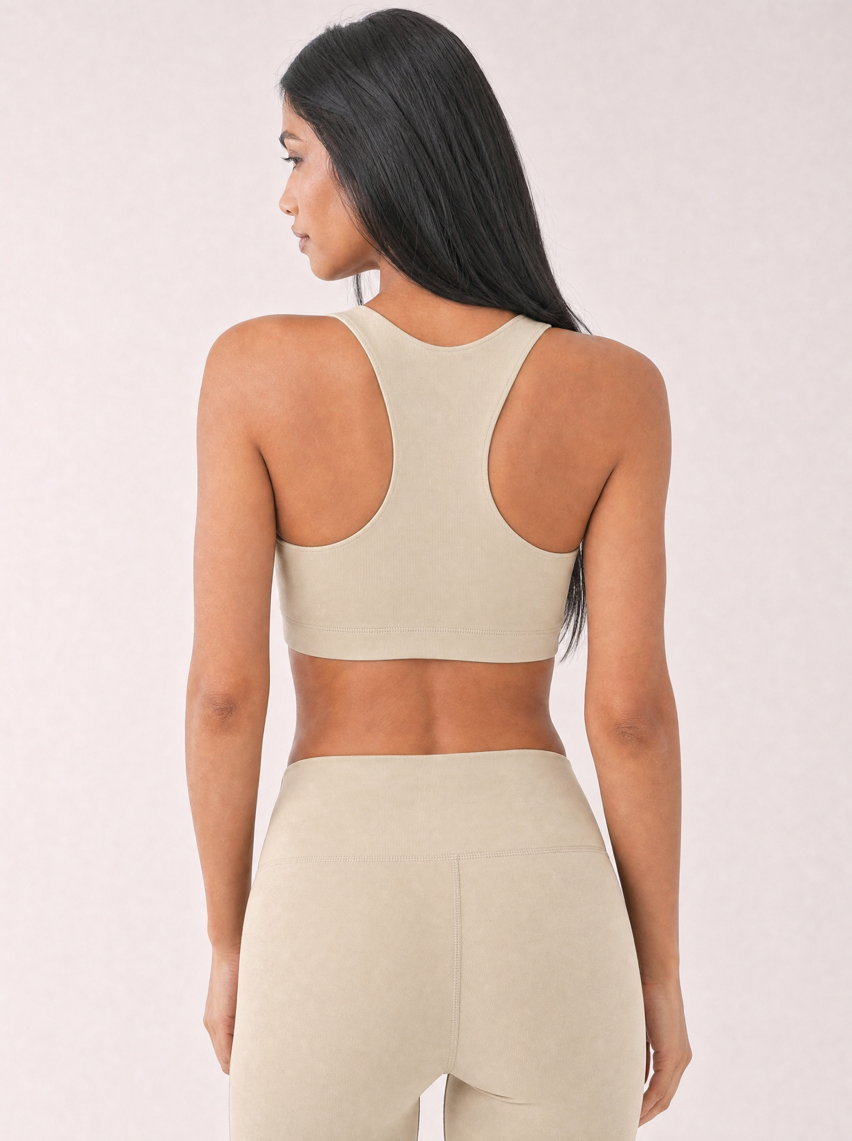 Organic Stretch Racerback Sports Bra