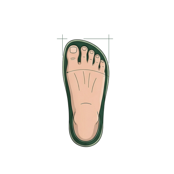 Wide toe box