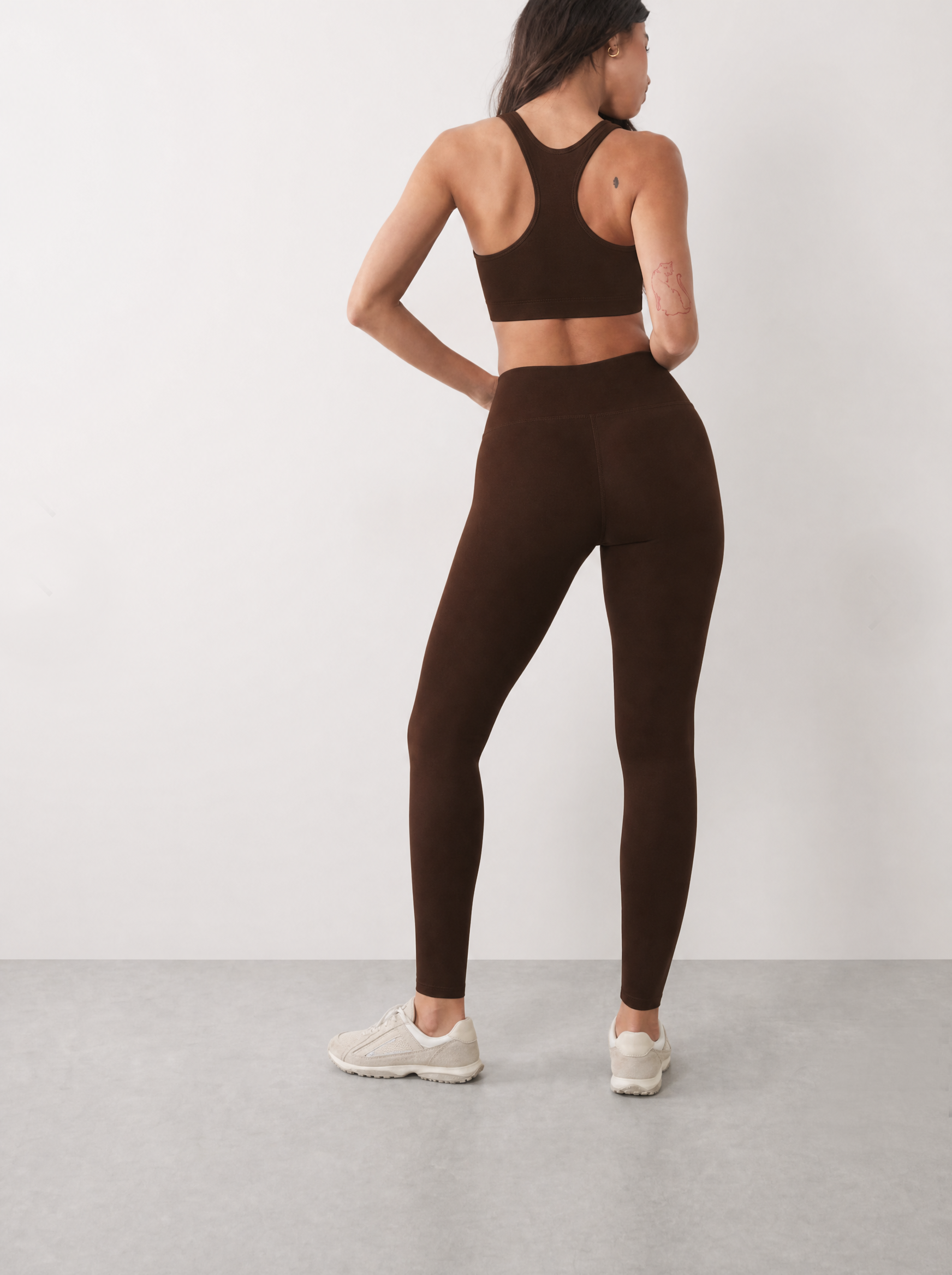 Organic Stretch High-Waist Leggings
