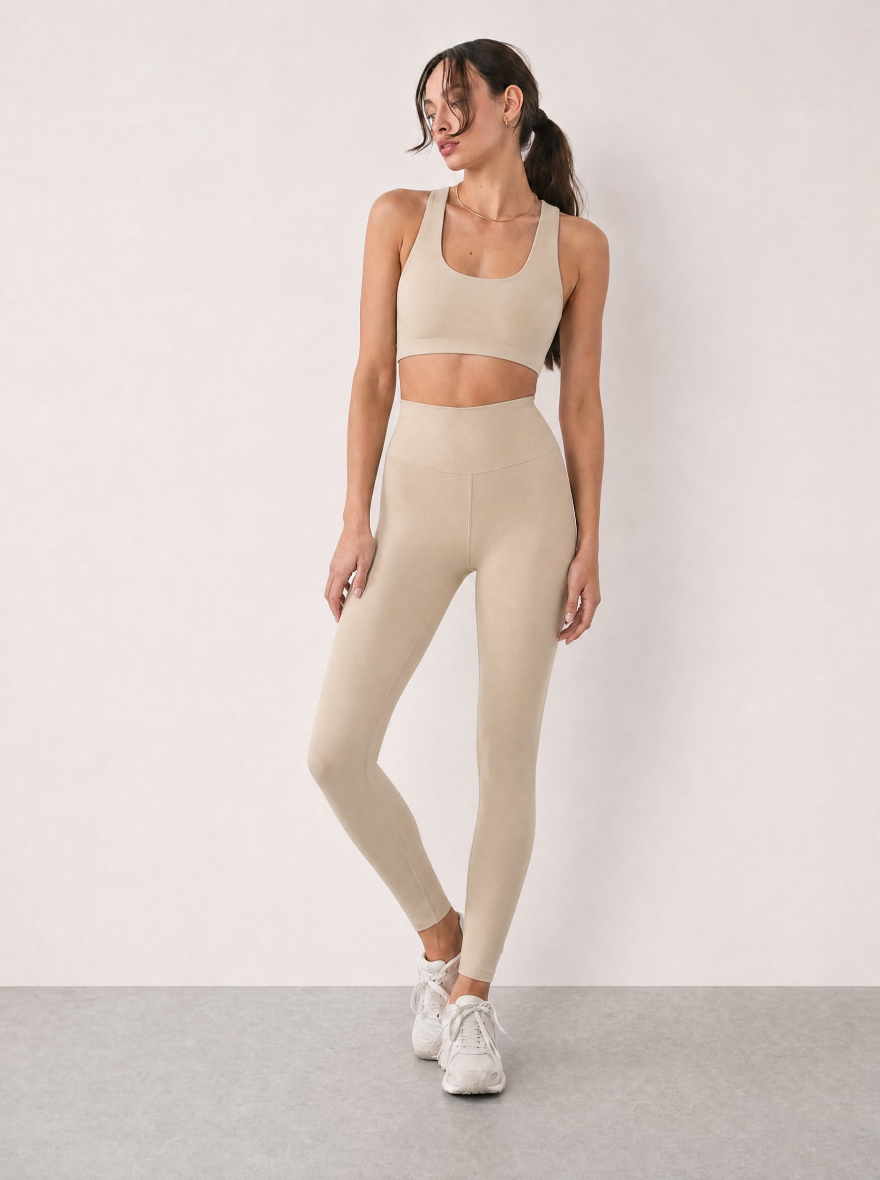 Organic Stretch High-Waist Leggings
