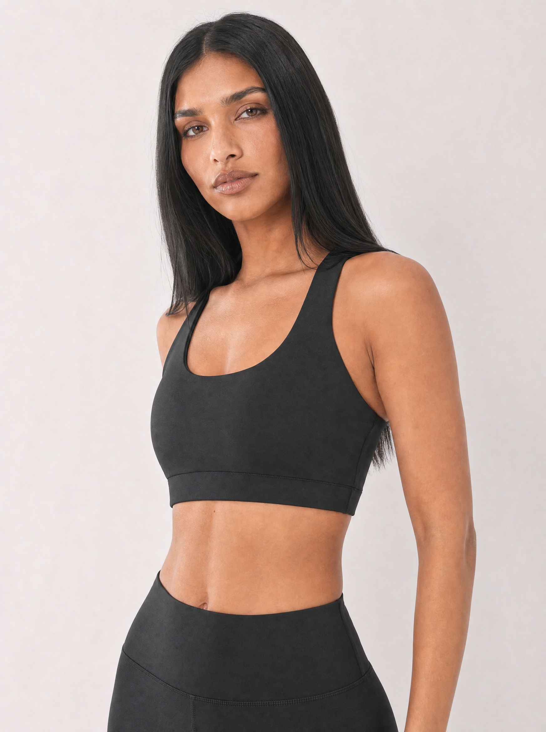 Organic Stretch Racerback Sports Bra